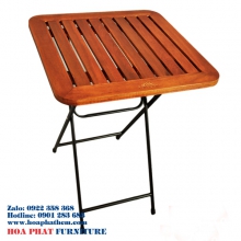 Bàn Cafe ngoài trời Patio 55x55 cm Mặt thẻ