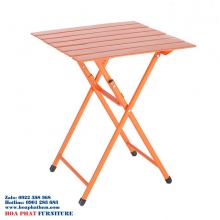 Bàn Cafe ngoài trời Patio sắt mini cao 55cm